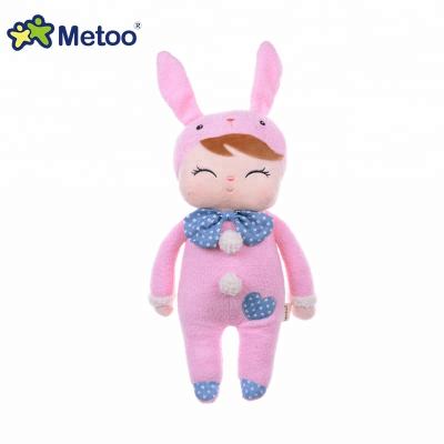 China Manufacturer high quality imitation Directly Selling Metoo Angela Pink Rabbit Plush Doll from pet plush doll for sale