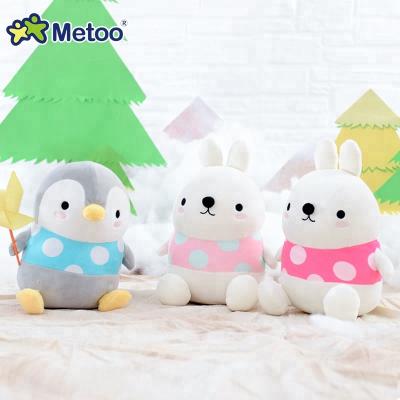 China Soft Rabbit 3+ Doll Stuffed Plush Imitation Rabbit Toy With Cloth for sale