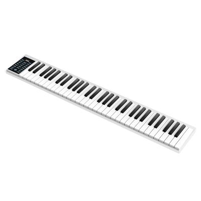 China Wholesale Digital Display Musical Instruments 61 Midi Keyboard Master Digital Piano For Sale Easy To Take Away for sale