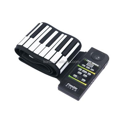 China Have 5 88 full head flexible folding piano keyboard KONIX mobel name PN88 musical instrument for sale