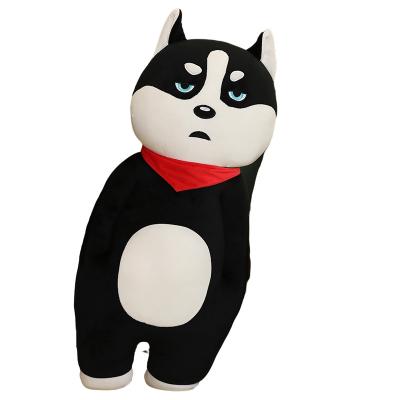 China Large Lying Pet Puppy Husky Dog Doll Doll Cute Stuffed Plush Toy Decoration for sale