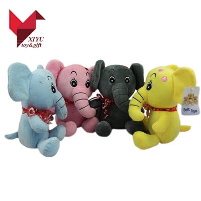 China Fun 25cm Cute Colorful Soft Plush Elephant Big Ears For Baby for sale