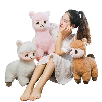 China High Quality Cute Decoration Soft Alpaca Stuffed And Plush Toy Animal for sale