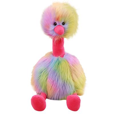 China Wholesale Custom Stuffed Animal Plush Toys Decoration Ostrich Ostrich Doll Soft Toy for sale