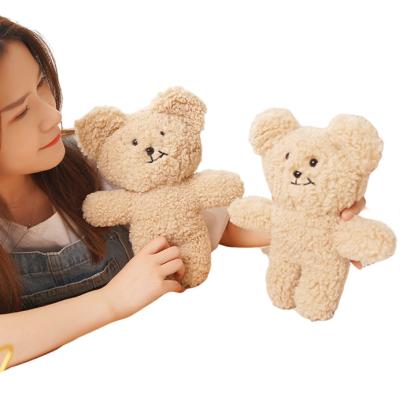 China Decoration 10CM Cute Animal Stuffed Plush Key Chain Bear Toy Bag Pendant for sale