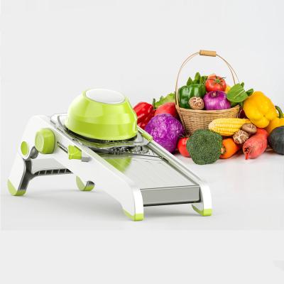 China Multifunctional Fruit Stored and Vegetable Chopper Potato Julienne Vegetable Chopper Slicer Potato Grater Salad Vegetable Cutter for sale