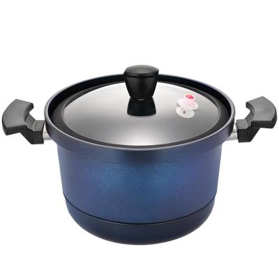 China Sustainable Household Kitchen Appliances 5L Energy Saving Cooking Pot Keep Food Warm Low Pressure Cooker for sale