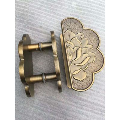 China Traditional luxury interior aluminum glass door handles for sale