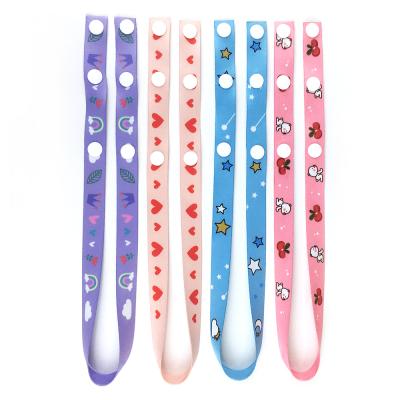 China To Hold Masking Lanyards Hot Selling Polyester Adjustable Face Holder Strap Rope Kids Masking Lanyards for sale