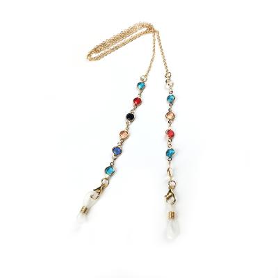 China China factory wholesale designers high fashion exquisite multi style pear and stone face masking lanyard for sale