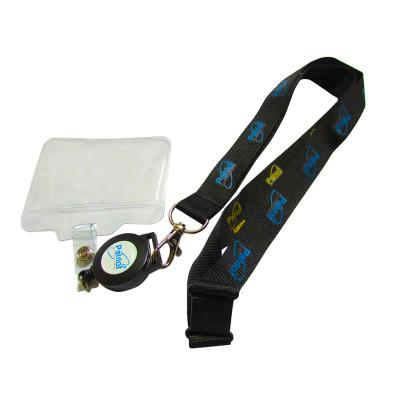 China Conference Cheap Viable Lanyard Badge Garment Sublimation Tags en venta