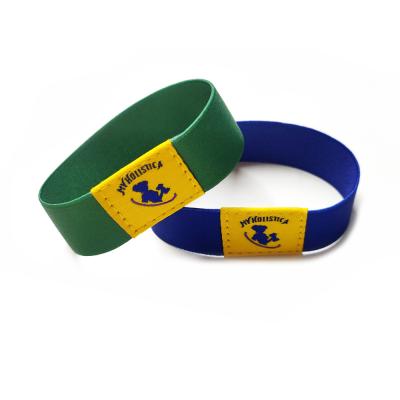 Китай Fabric Custom Sublimated Fabric Wristband Elastic Wristband Elastic Fabric Wristband For Events продается