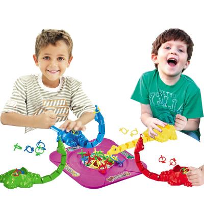 China Amazon Hot Selling Plastic Kid's Toys Dinosaur Play Fun Party Board Game Montessori Educational Family Interactive Toys For Children for sale