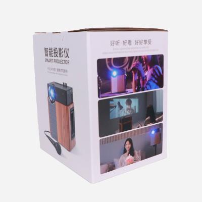 China High quality element internet clearly outdoor wireless movie projector built in battery speakers for home made in china for sale