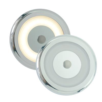 China Downlight With Dimming Downlight Genuine Marine Yacht Boat Caravan Round LED RV Surface Mounted Ceiling Light With Dimming Switch for sale