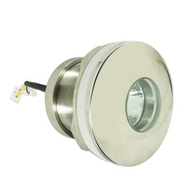 China Stainless Steel High Lumen 316L RGBW Control Led Recessed 316L Stainless Steel Underwater Marine Boat Light for sale