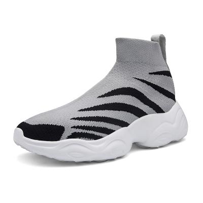 China Wholesale Cut EVA Sole Ninja Sport Shoes Mens Sneaker Sock Tops Fashion Sneakers CUSHIONING for sale