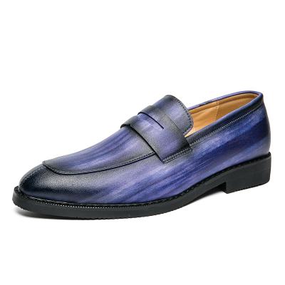 China Other Wholesale PU Leather Slip On Wedding Business Shoes Brand Big Size Luxury Mens Designer Dress Shoes for sale