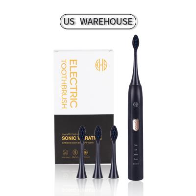 China USA In Stock Oral Hygiene Smart Sonic Electric Toothbrush Whitening Teeth OEM ODM Customized Ultrasonic Electronic Toothbrush X1 22*13*5.3 for sale