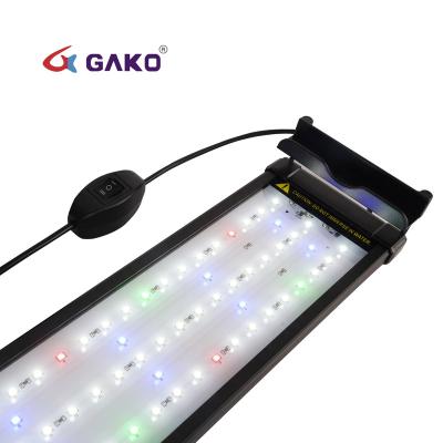 China GAKO ZJL-100D Colorful Underwater Bar Submersible Bar Fish Tank Flood Light Strip Airstone for sale