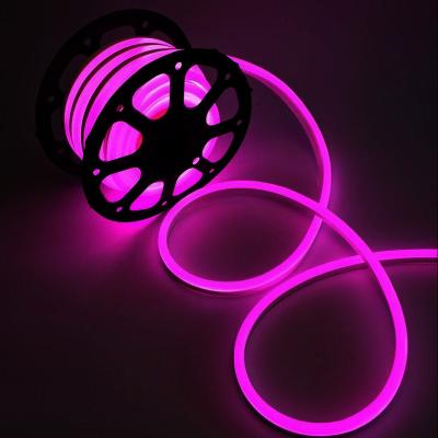 China Office Pink Flexible Led Strip Light for sale