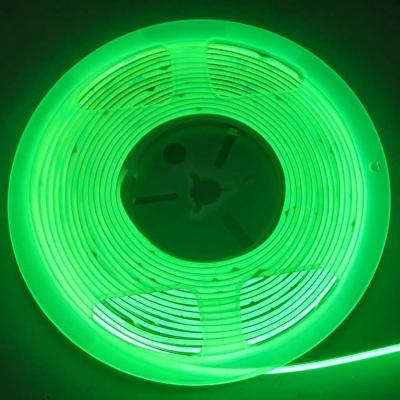 China DC12V 24V COB LED Strip Light 8mm Dimmable/Dimmable Linear Ribbon 3000K 4000K 6000K Green High Density Flexible Cuttable/Heat Resistant/Flexible Strip Light for sale