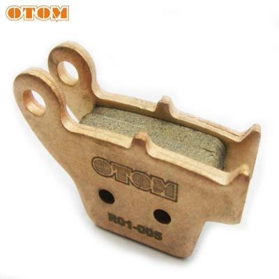 China OTOM Motorcycle Steel And Copper Copper Sintering Rear Brake Pads Brake Liner Brake Block FOR CRF250R/X CRF450R/X for sale