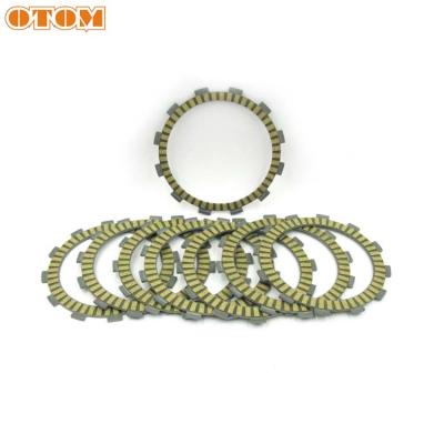 China OTOM Motorcycle Aluminum And Paper Clutch Friction Plates Clutch Disc FOR CR125R CRF250R/X/RX for sale