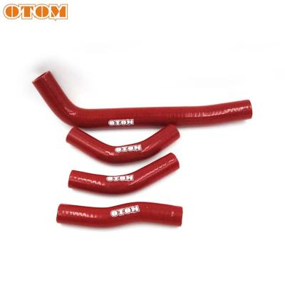 China OTOM Silica Gel Motorcycle Radiator Hoses Water Tank Water Pipe FOR CRF250R 10-13 for sale