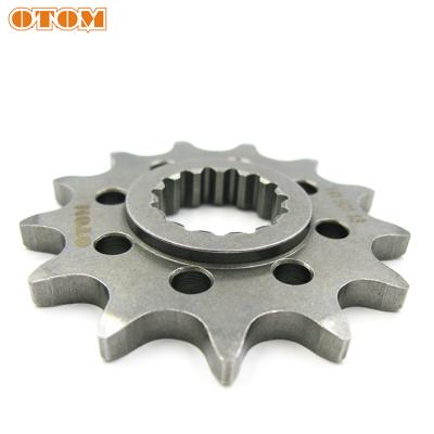 China OTOM Motorcycle Steel Lightweight Core Forging Engine Front Drive Sprocket FOR KTM HUSQVARNA for sale