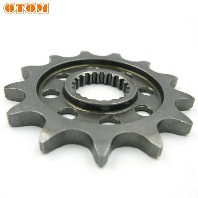 China OTOM Motorcycle Steel Lightweight Core Forging Engine Front Drive Sprocket FOR YZ125 YZ250F/FX WR250F for sale