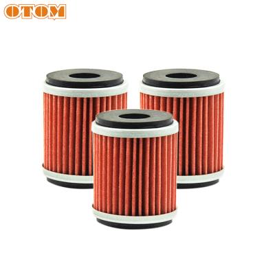 China OTOM Motorcycle Paper Oil Filter FOR YZ250/450F 10-19 WR250/450F 09-19 WR250X/R 08-19 for sale