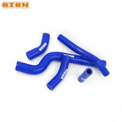 China OTOM Silica Gel Motorcycle Radiator Hoses Water Tank Water Pipe FOR WR250F 07-09 for sale