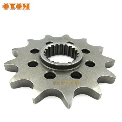 China OTOM Motorcycle Steel Lightweight Core Forging Engine Front Drive Sprocket FOR KX250F KX450F for sale