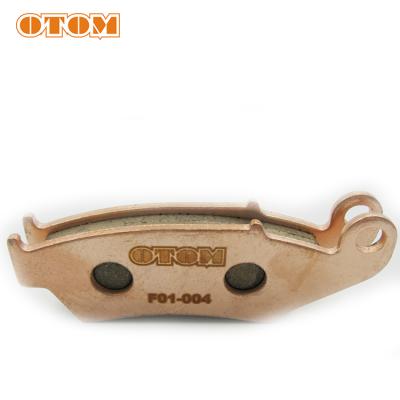 China OTOM Motorcycle Steel Copper Copper Sintering Front Brake Pads Brake Liner Block FOR KX250 KX250F KX450F KLX450R for sale