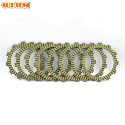 China OTOM Motorcycle Aluminum And Paper Clutch Friction Plates Paper Clutch Disc FOR RM125 RM-Z250 for sale