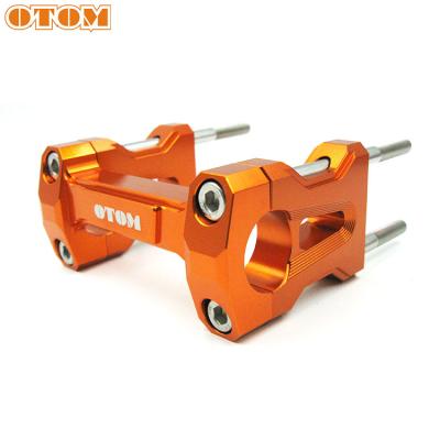 China OTOM Aluminum Motorcycle One Piece Gland 1 1/8 Inch Handlebar Clamp FOR KAYO T4 for sale