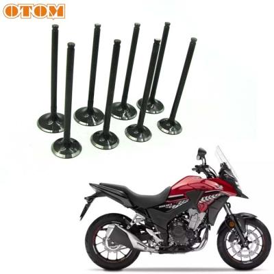 China OTOM Motorcycle Steel Engine Valves FOR HONDA CB500 for sale