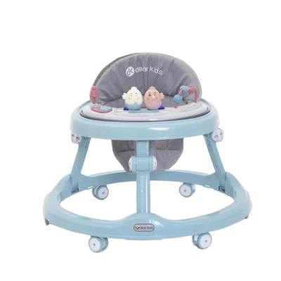 China Baby Toys Walkers Stroller multifunction new design plastic musical toddler baby walker musical foldable baby walker 4 in 1 for sale