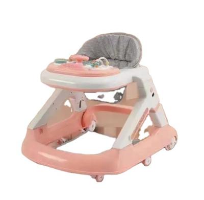 China Baby Toys Walkers Stroller pink baby 3 stage ring walking baby care harness handheld elderly kids new walker like car for sale