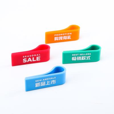 China Minimalist Chunshui Brand Eco-friendly Eco-friendly Custom Multi-color Plastic Material 6cm Hanger Size Clip for sale