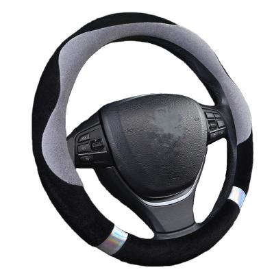 China New Style Sports Fashion Factory Universal Breathable Winter Luxury Auto Car Hot Selling Steering Wheel Cover for sale