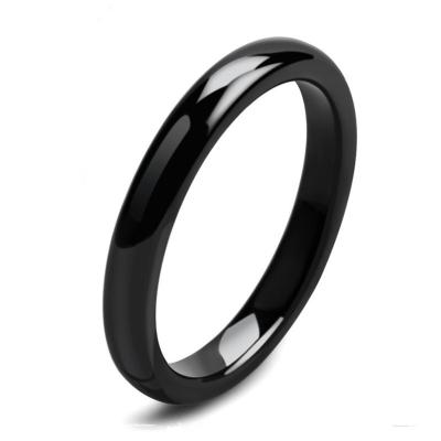 China CLASSIC Senior Couples Ceramic Rings For Women Men Wedding Promise Anniversary Band Bague Femme Anel Masculino for sale