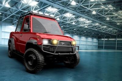 中国 4WD EVの小型トラックの電気4つの車輪ドライブ トラックEEC COCは承認した 販売のため