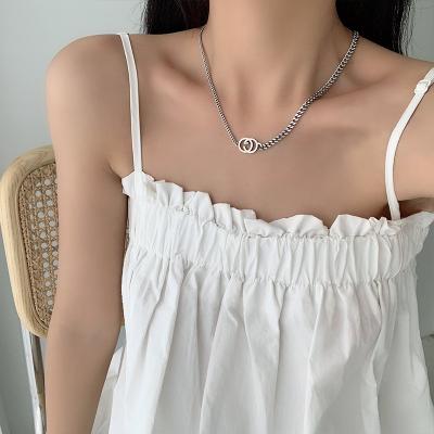 China FASHIONABLE Necklaces for Men's Link Chain Jewelry Women Party Cool Gift Butterfly Necklace for sale