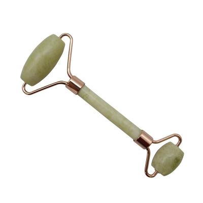 China Face Massage Area Facial Massage Roller Xiuyan Jade Stone Guasha Roller for Rejuvenating Skin and Removing Wrinkles for sale