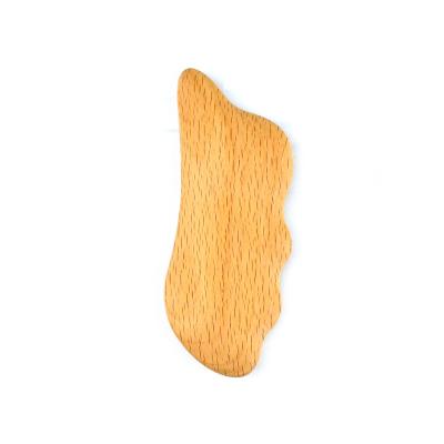 China Wooden Gua Sha Body Neck Shoulders Leg Massage Tool 18.5cm*8.5cm*2cm for Personal Health Care for sale