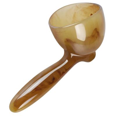 China Manual Gua Sha Bowl Meridian Dredging Massage Stick Guasha Cup for Resin Body Back Health Massage Tool for sale