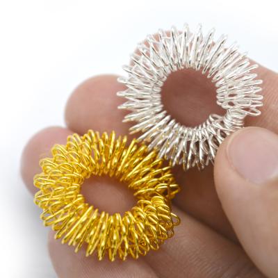 China Handmade Finger Massager Acupressure Ring for Targeted Relaxation and Therapy for sale