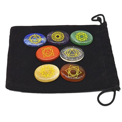 China 7 Chakra-Stein-Sets Reiki-Kristalle Chakra-Stein für Heilungsunterstützung zu verkaufen